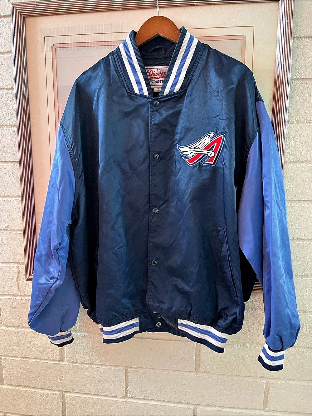 Starter Diamond Collection MLB Angels Bomber Jacket XL